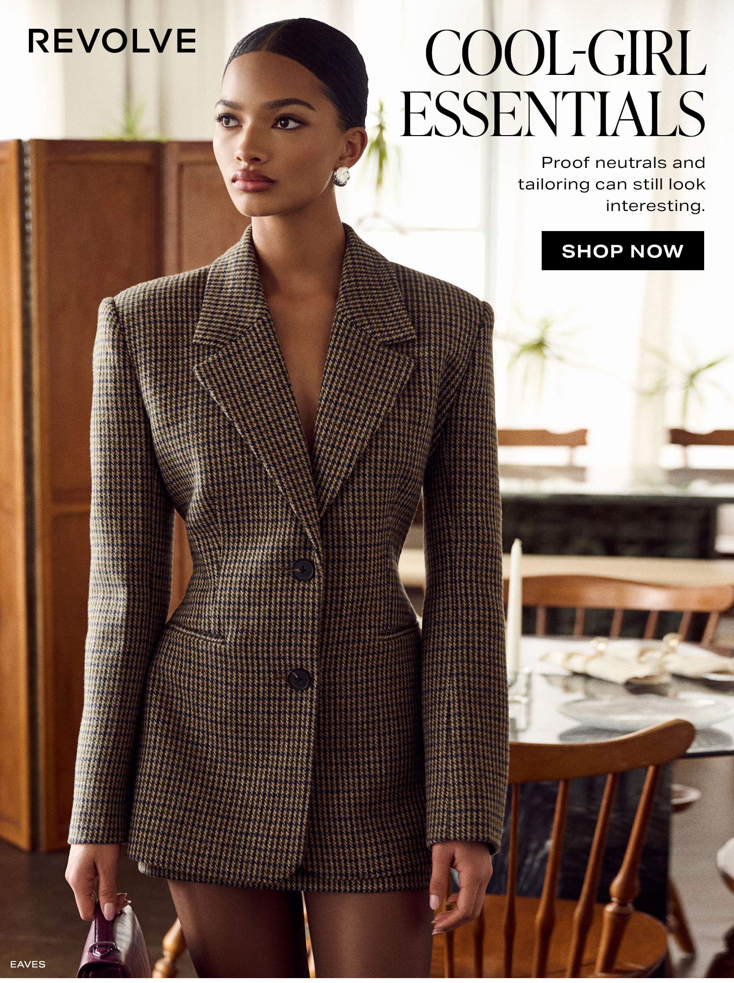 Cool-Girl Essentials. Proof neutrals and tailoring can still look interesting. Shop Now.
