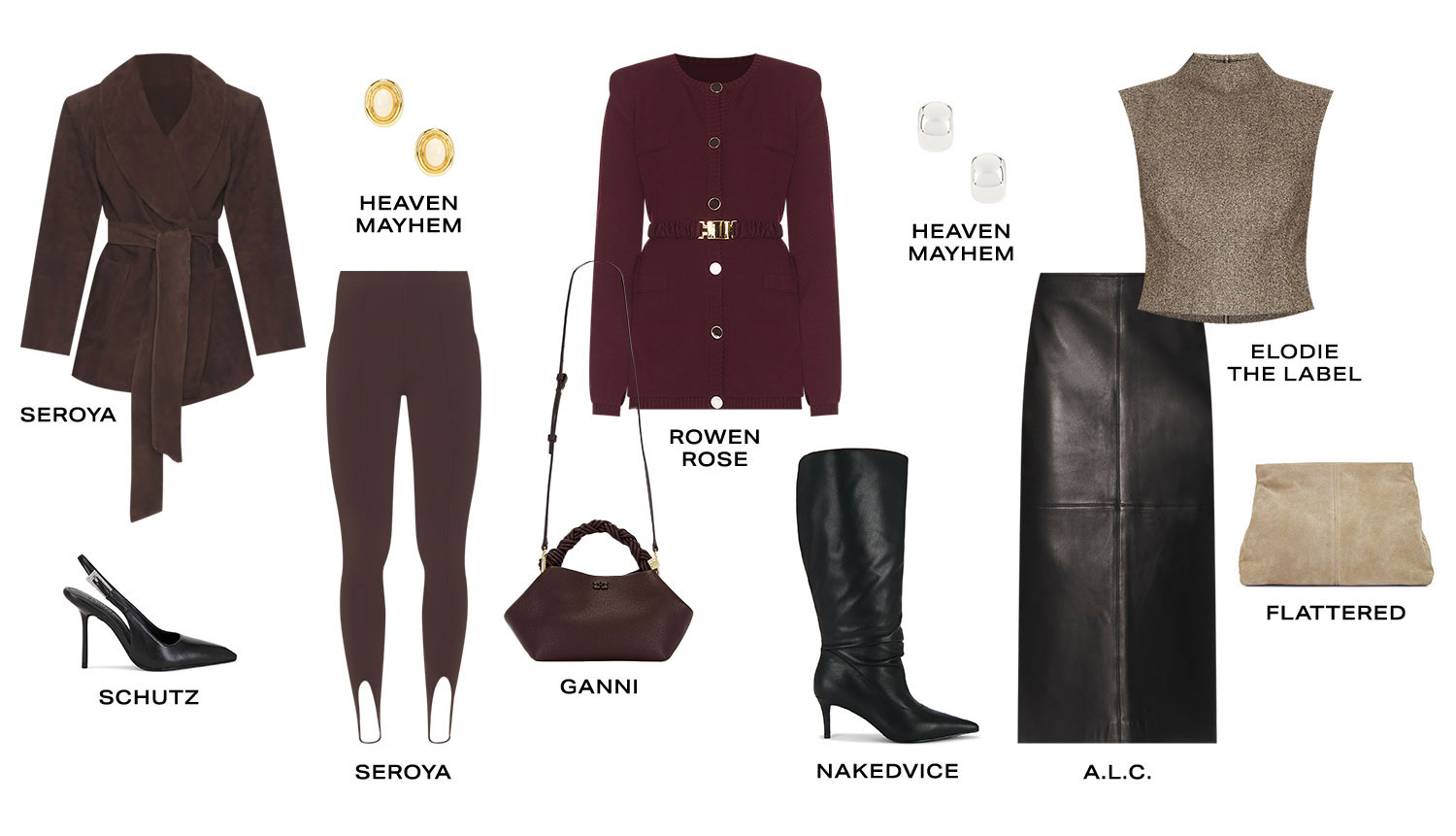 Cool-Girl Essentials. Product Assortment.