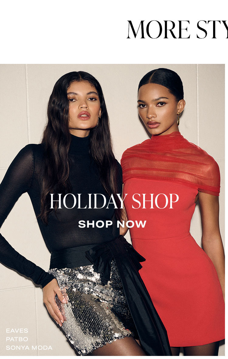 More Style Inspo: Holiday Shop. Shop Now.