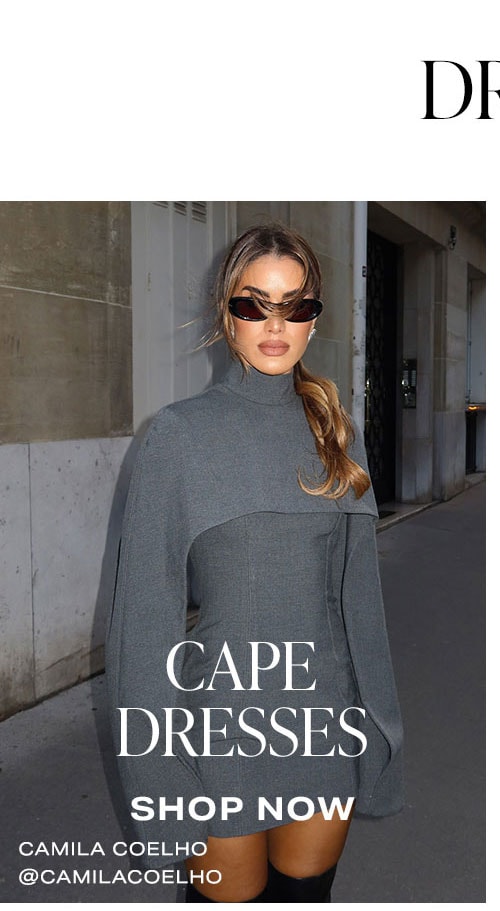 Cape Dresses. Shop Now