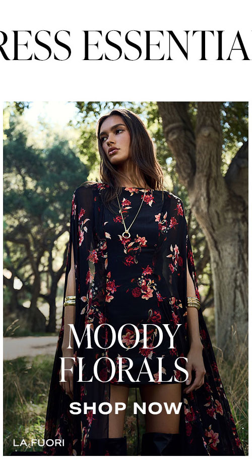 Moody Florals. Shop Now