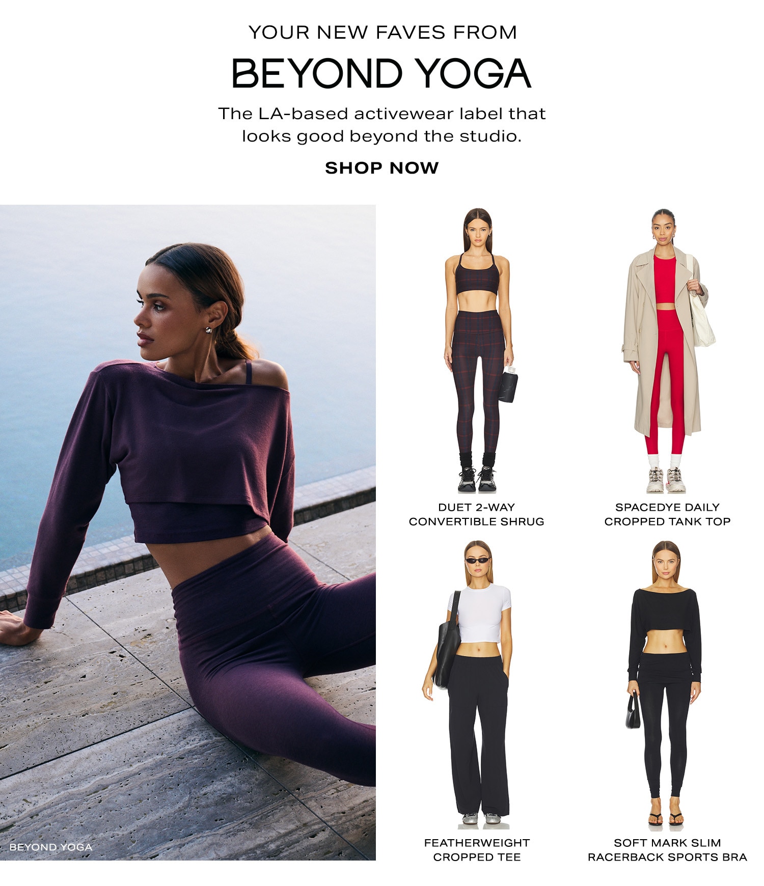 Beyond Yoga. Shop Now