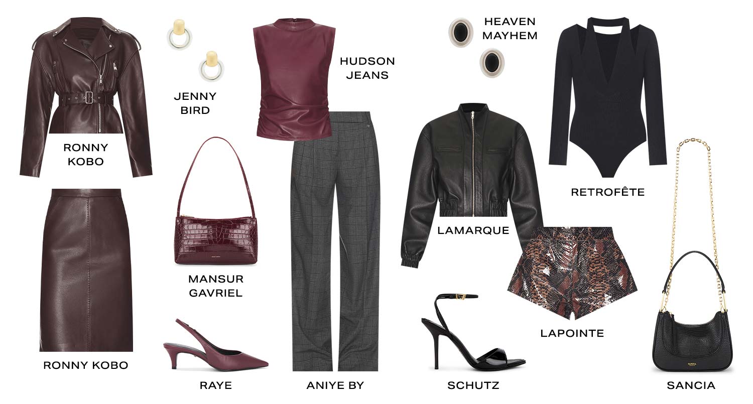 Leather Statements. Product Assortment.