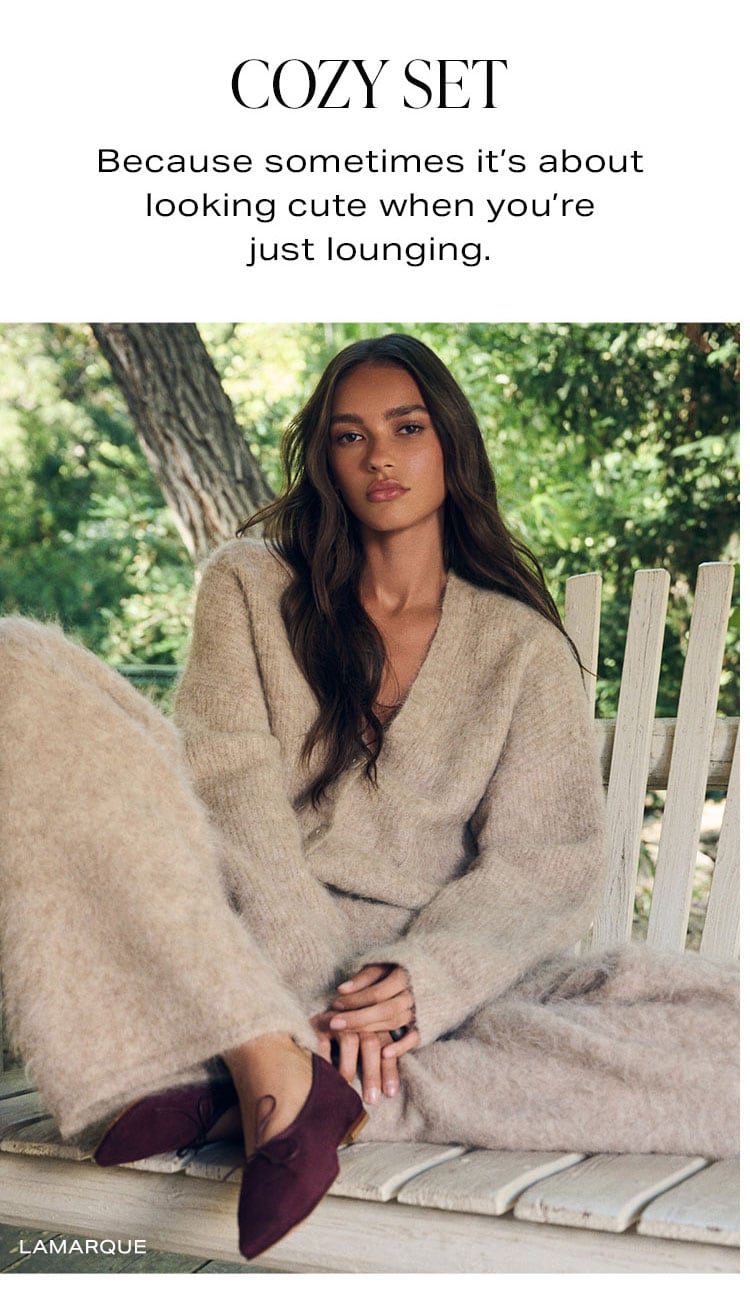 Your Packing List. Cozy Set.