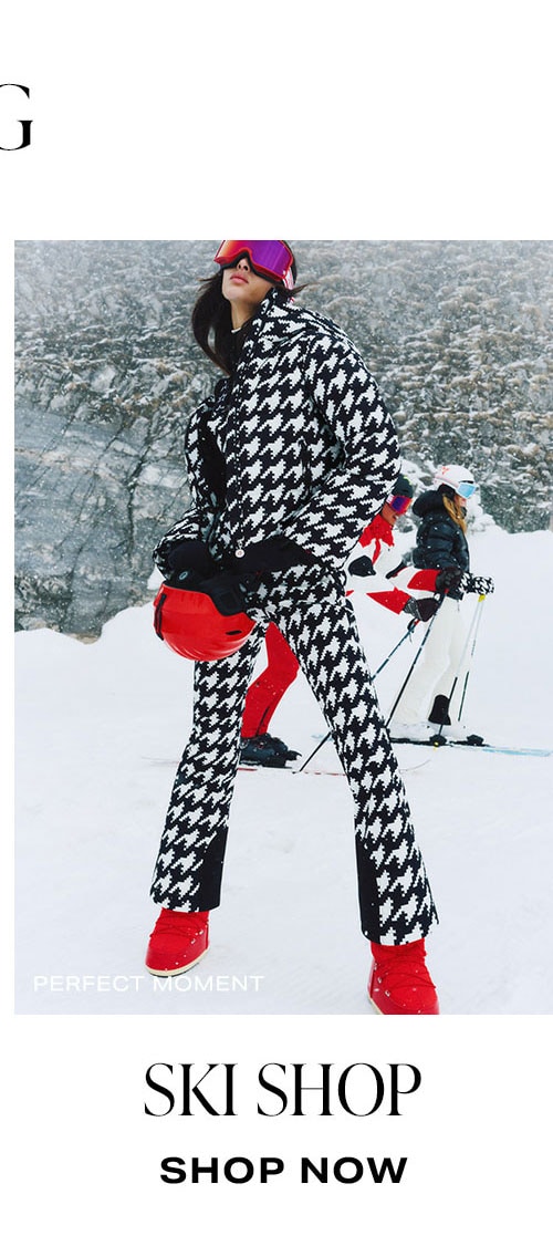 Now Trending. Ski Shop. Shop Now.