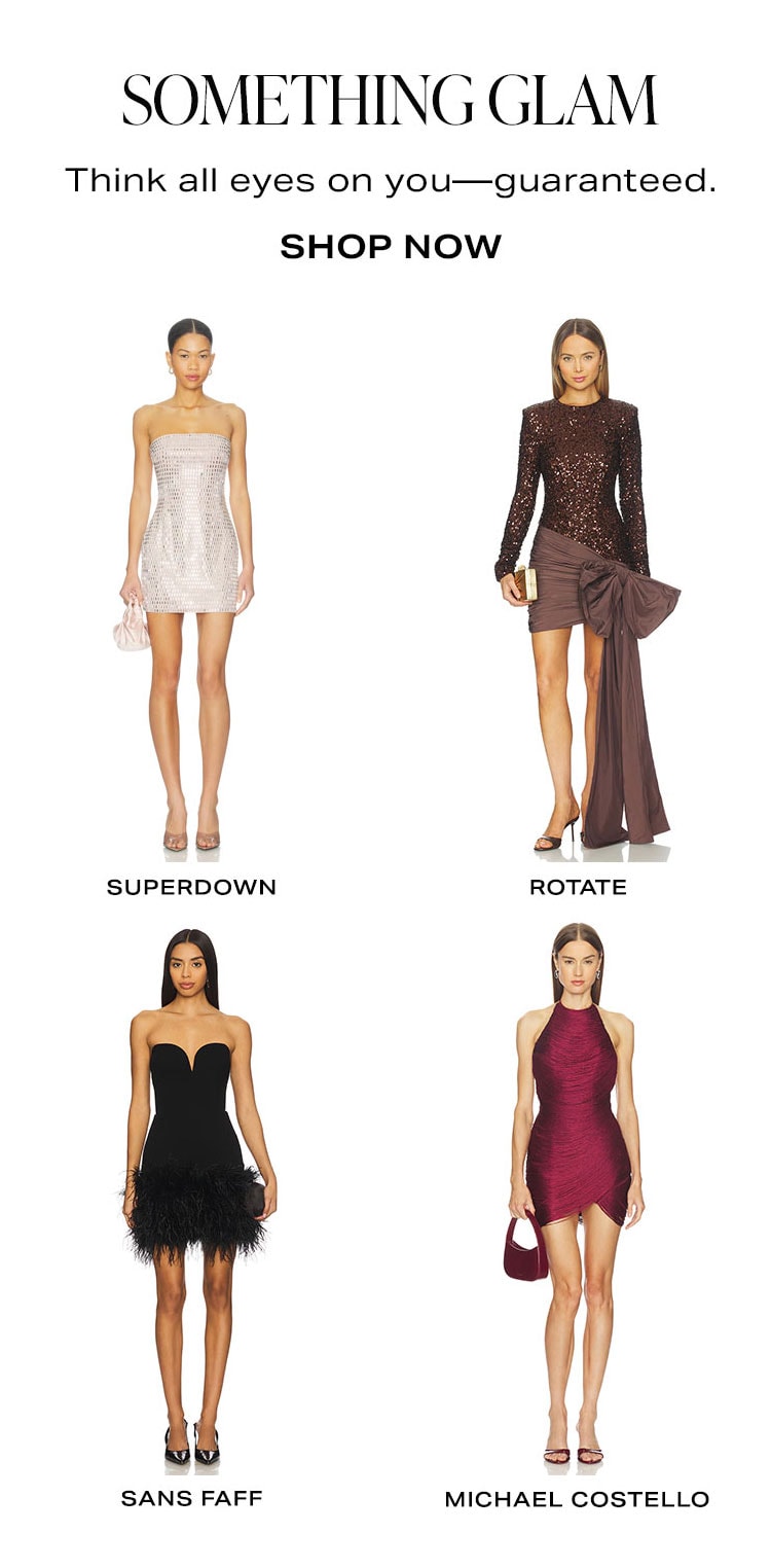 Something Glam. Shop Now