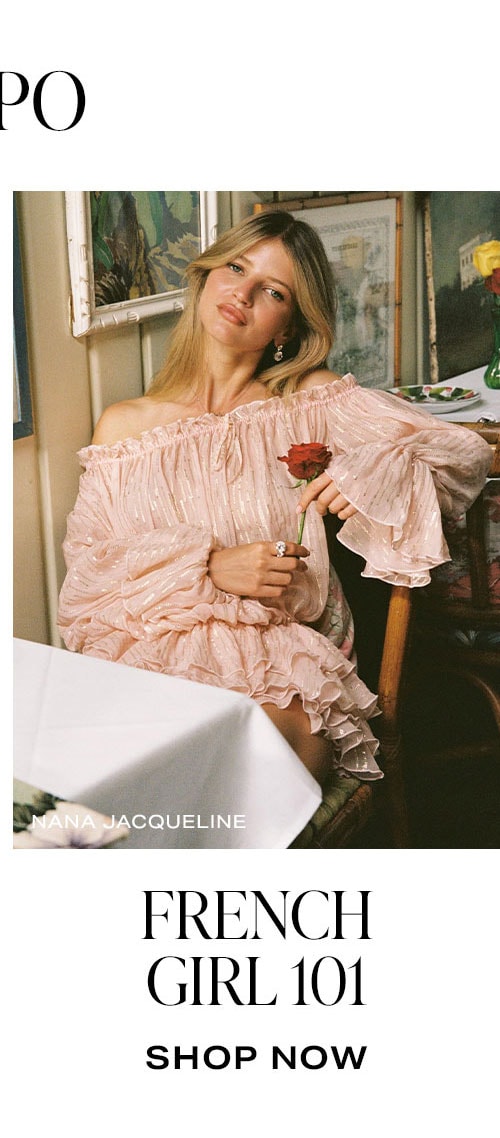 French Girl 101. Shop Now