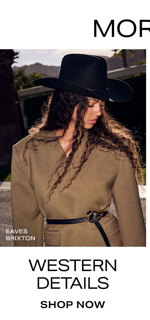 Western Details. Shop Now