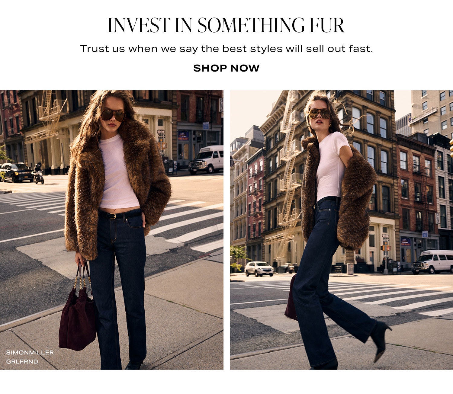 Invest In Something Fur. Trust us when we say the best styles will sell out fast. Shop Now.