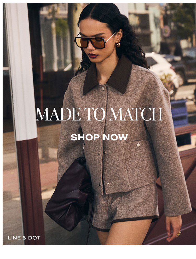 Made To Match. Shop Now