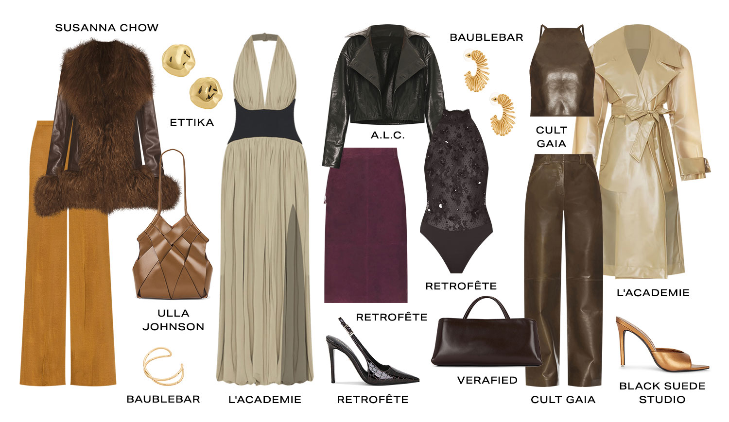 Fall Textures. Product Assortment.