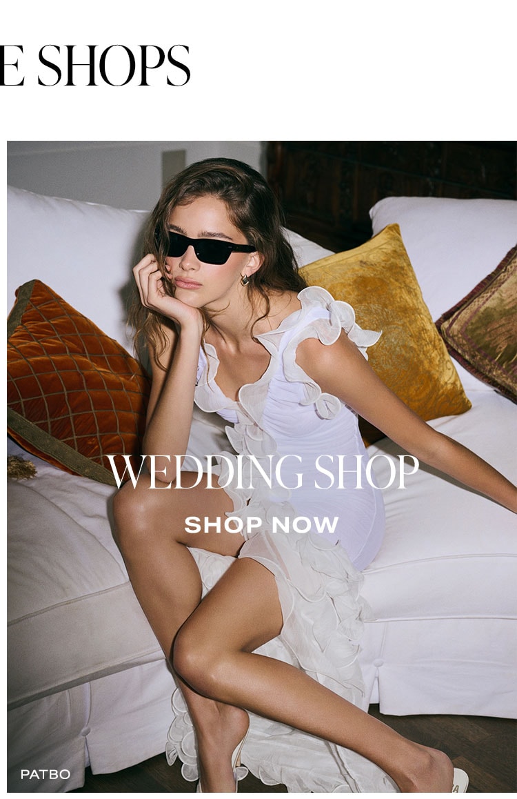REVOLVE Shops: Wedding Shop. Shop Now.