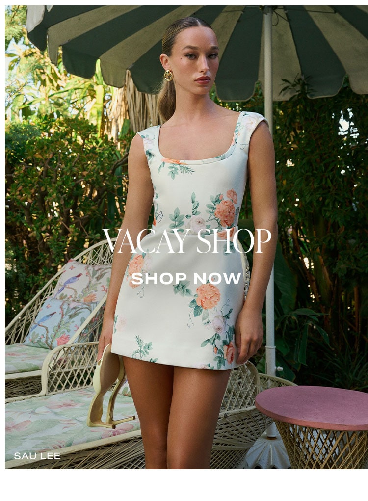 REVOLVE Shops: Vacay Shop. Shop Now.