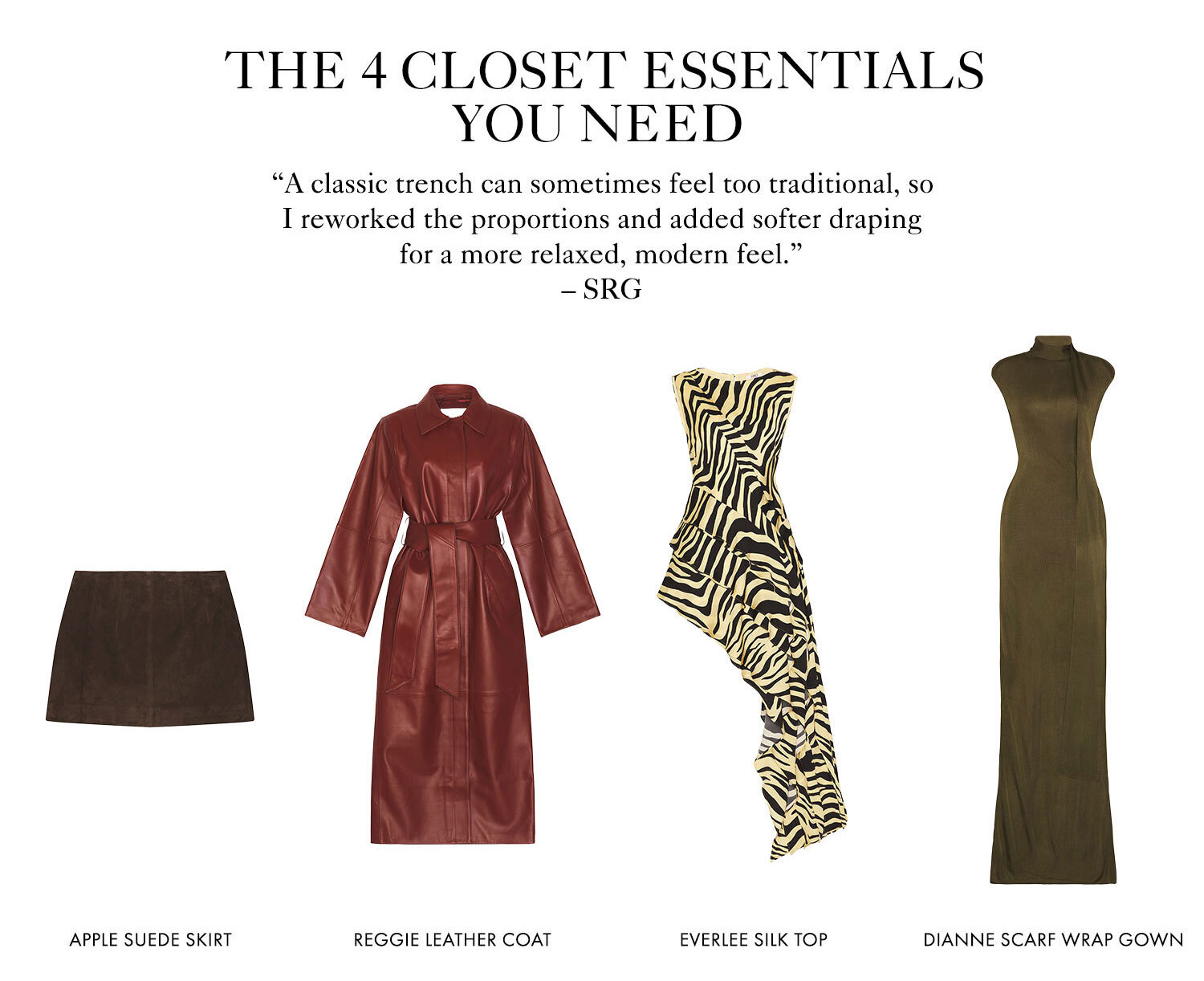 The 4 Closet Essentials You Need. 
