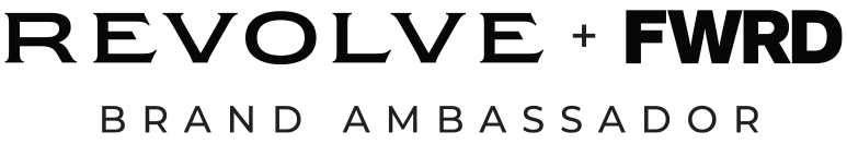 REVOLVE and FORWARD Brand Ambassador