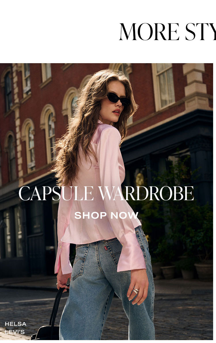 Capsule Wardrobe. Shop Now