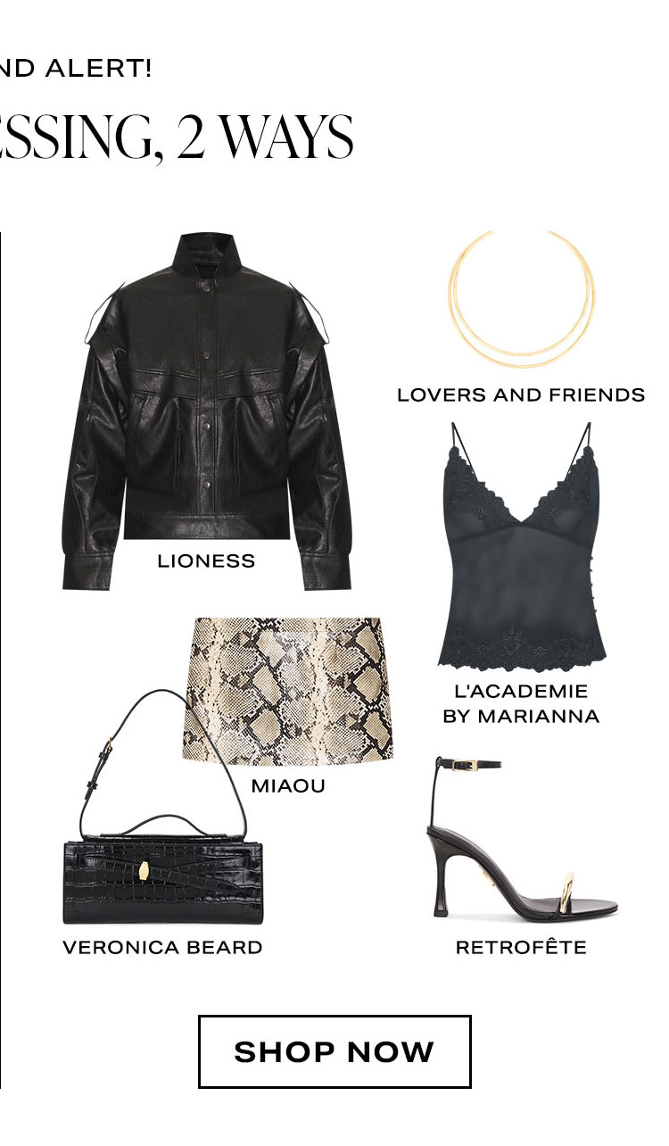 Fall Trend Alert! Lingerie Dressing, 2 Ways: Sexy Night Out Look. Shop Now.