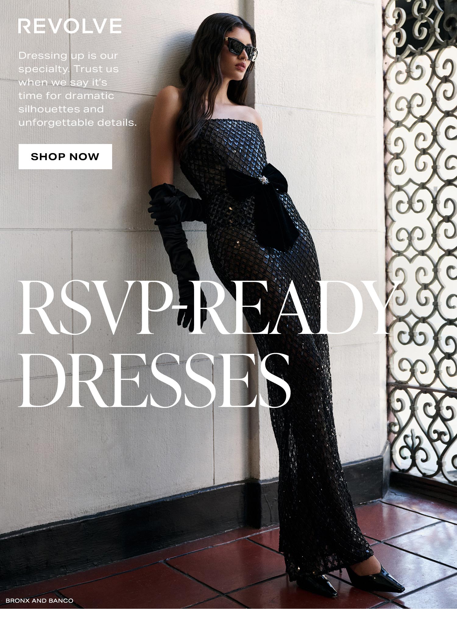 RSVP-Ready Dresses. Shop Now.