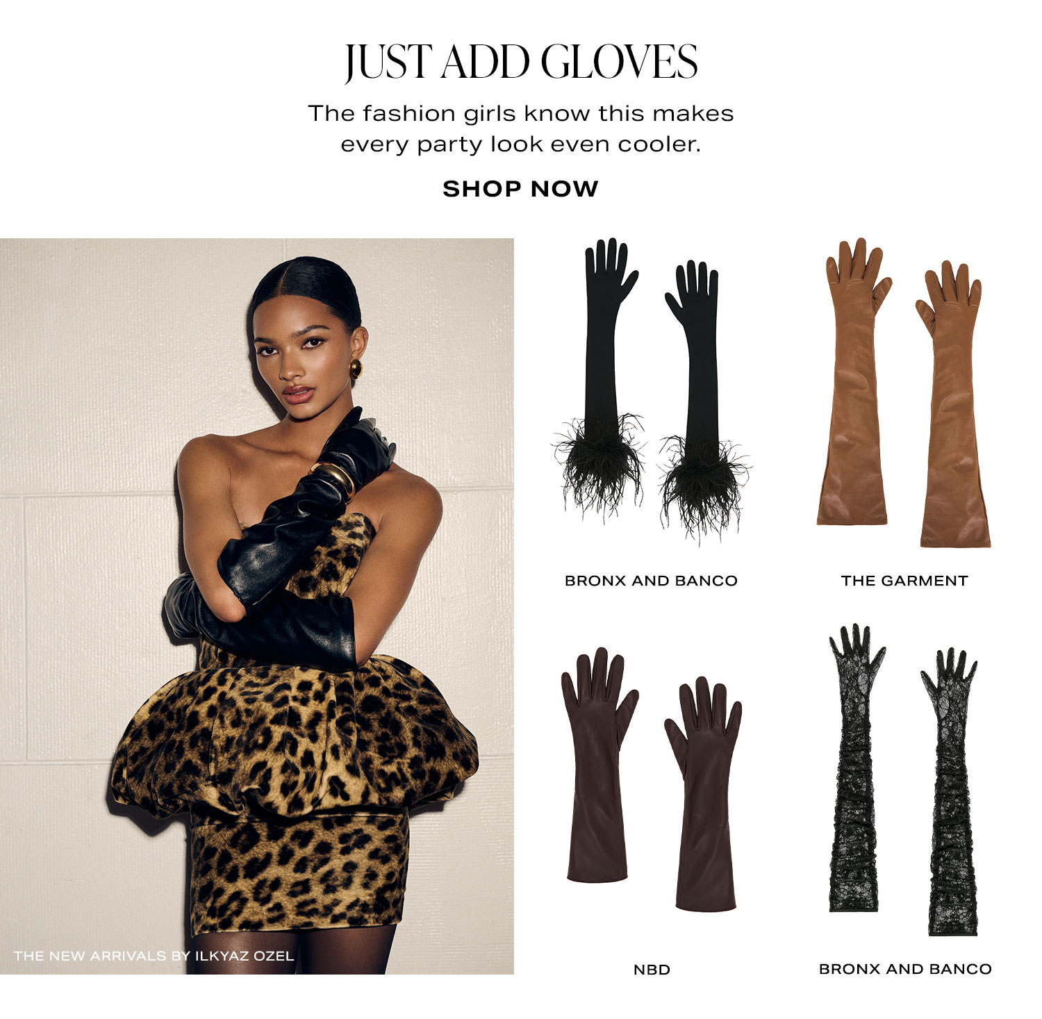 Just Add Gloves. Shop Now.
