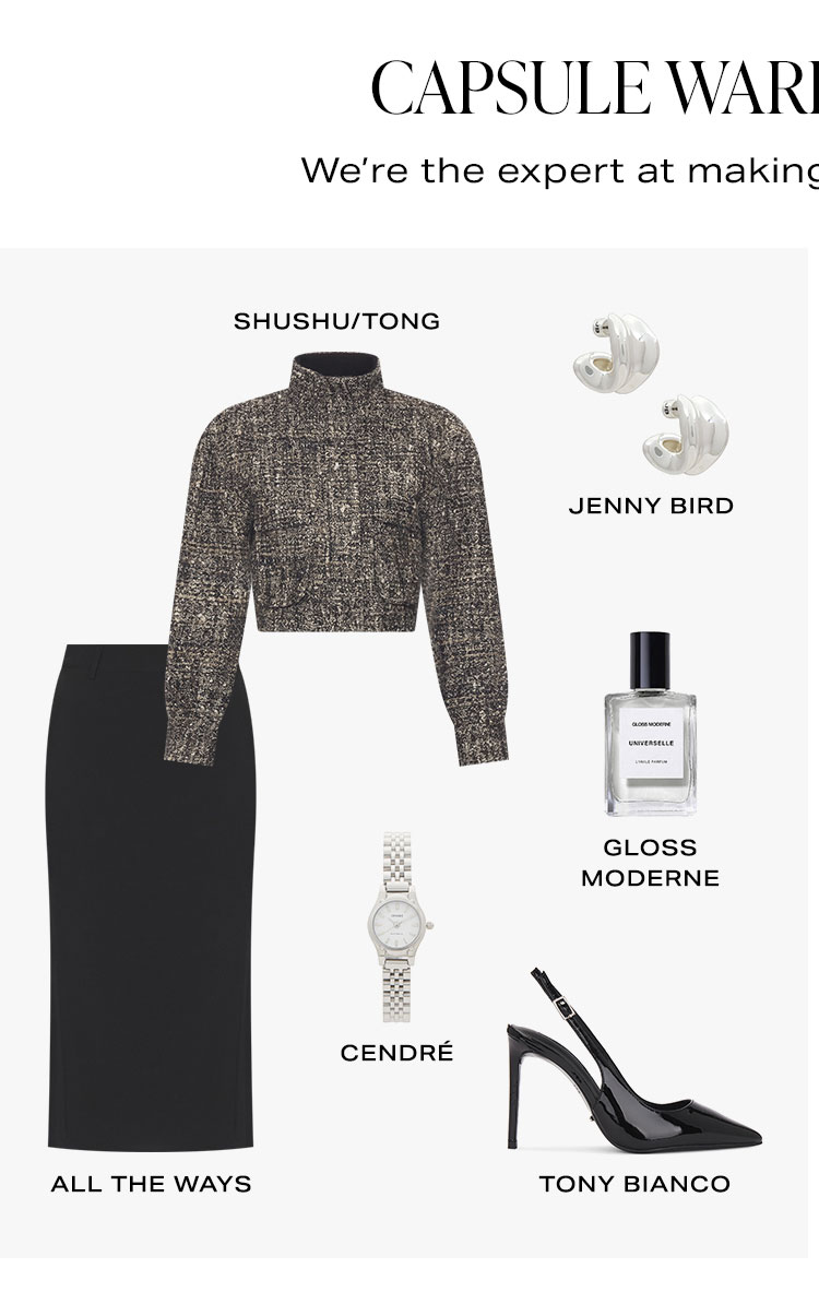 Capsule Wardrobe, 2 Ways. Neutrals 1