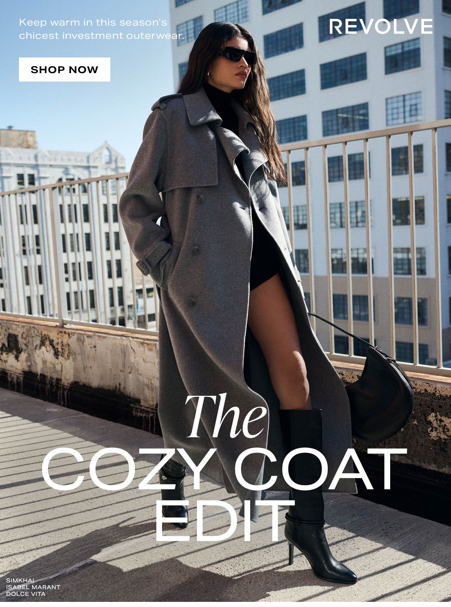 The Cozy Coat Edit. Shop Now.