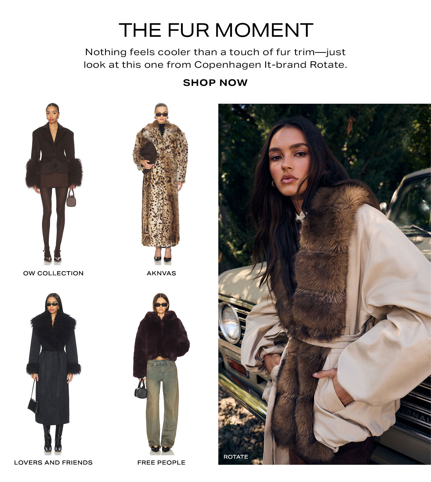 The Fur Moment. Shop Now.
