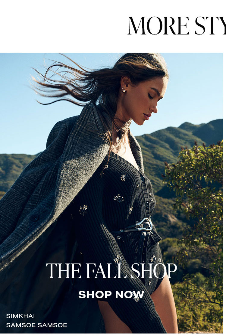 More Style Inspo: The Fall Shop. Shop Now.