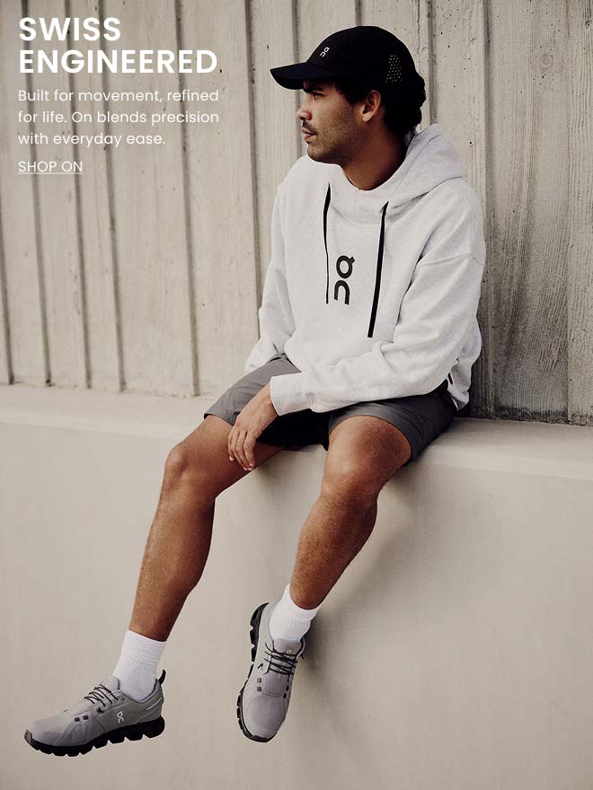 SWISS ENGINEERED. Built for movement, refined for life. On blends precision with everyday ease. Shop On.