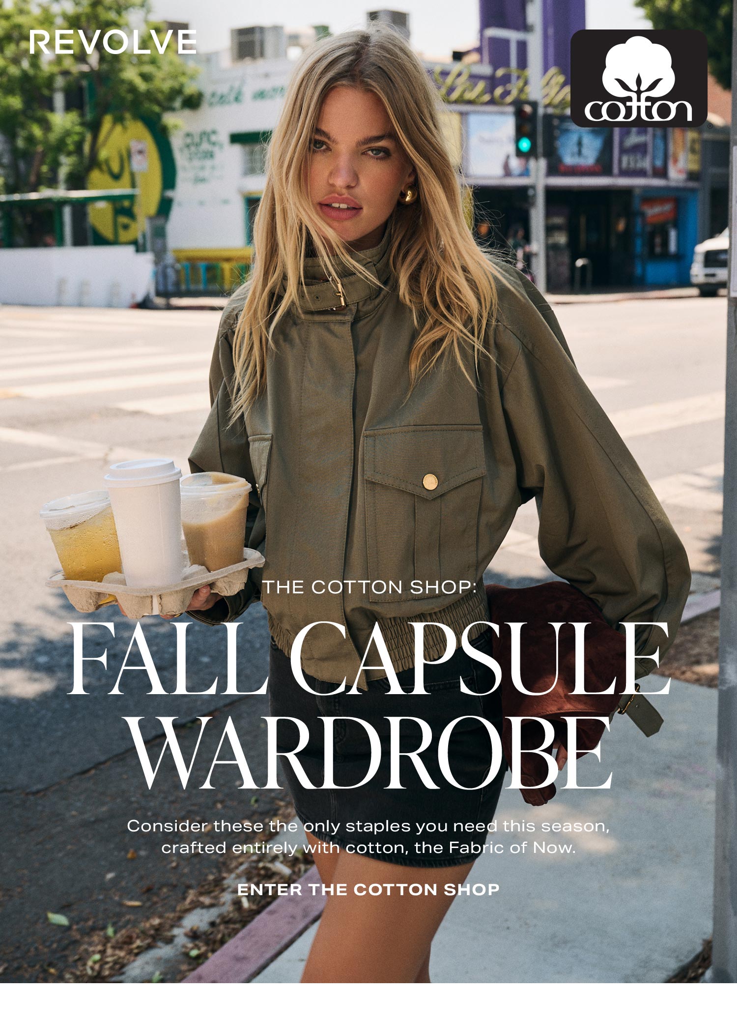 The Cotton Shop: Fall Capsule Wardrobe. Consider this your perfect fall capsule wardrobe, crafted with the fabric of now. Enter The Cotton Shop.