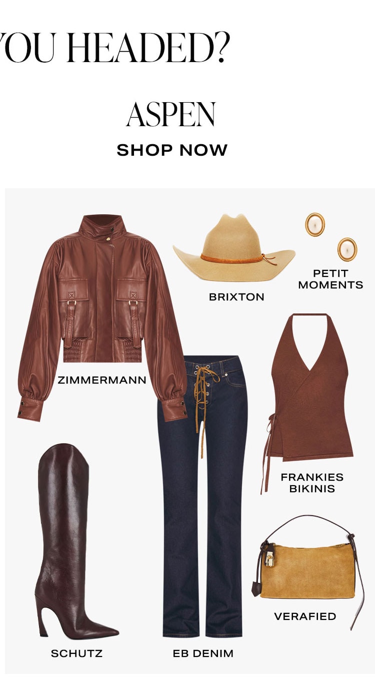 Where Are You Headed? Aspen. Product Assortment. Shop Now.