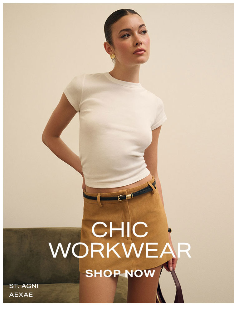 Chic Workwear. Shop Now.