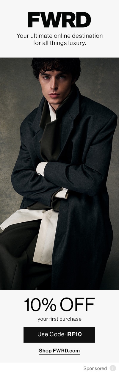 Model wearing a black Jacket.