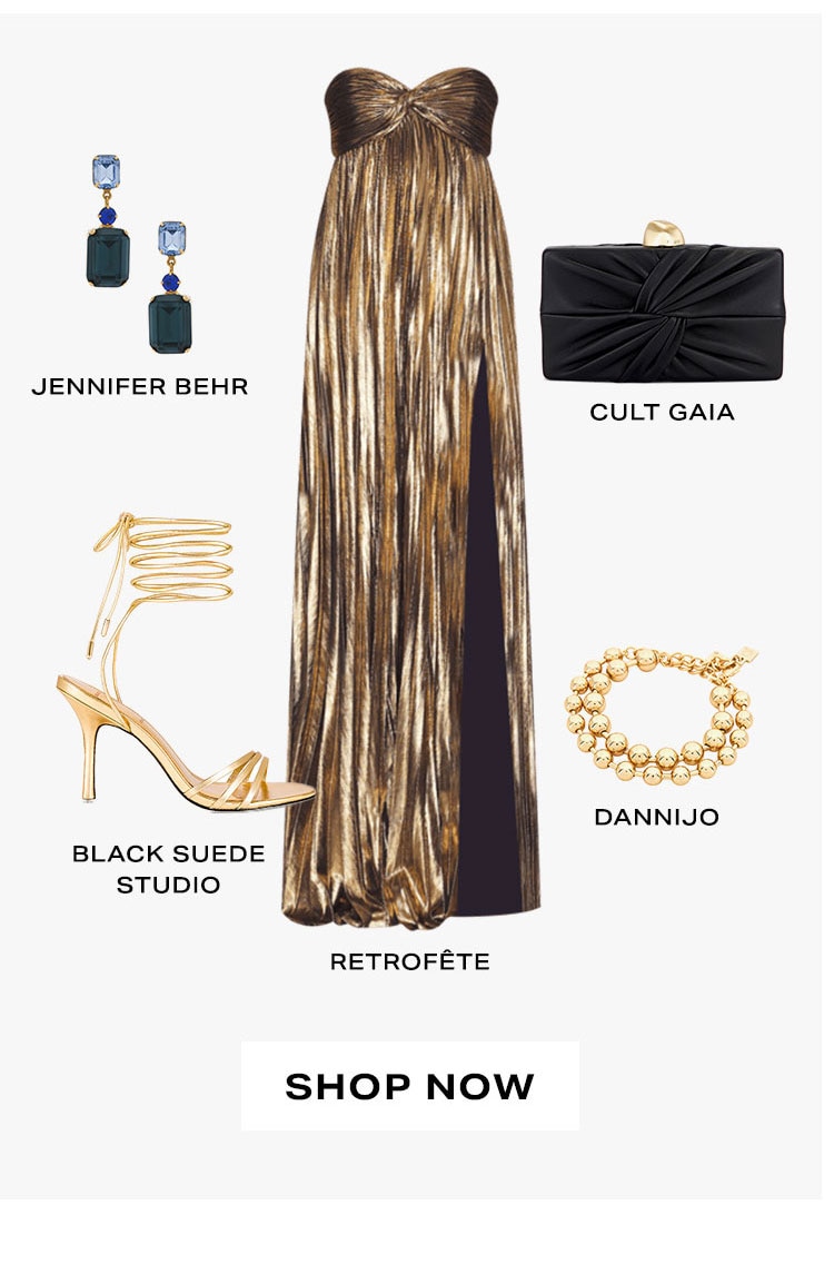Your Weekend Agenda: The Ceremony. Product Assortment. Shop Now.