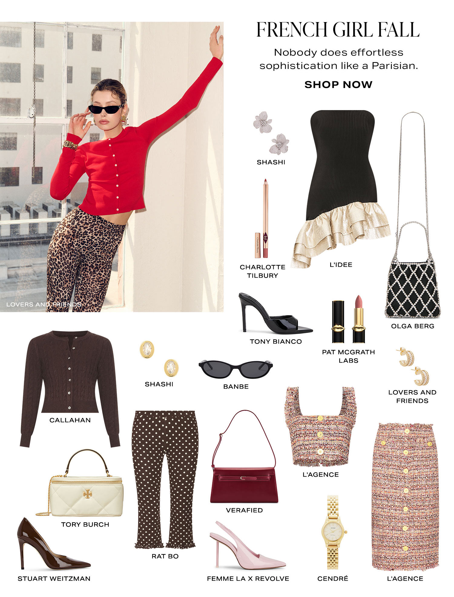 French Girl Fall. Nobody does effortless sophistication like a Parisian. Product Assortment. Shop Now.