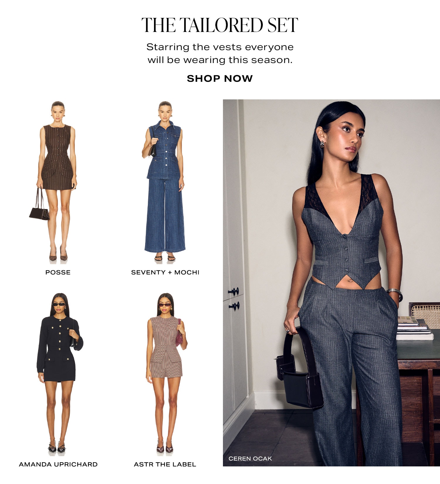 The Tailored Set. Shop Now