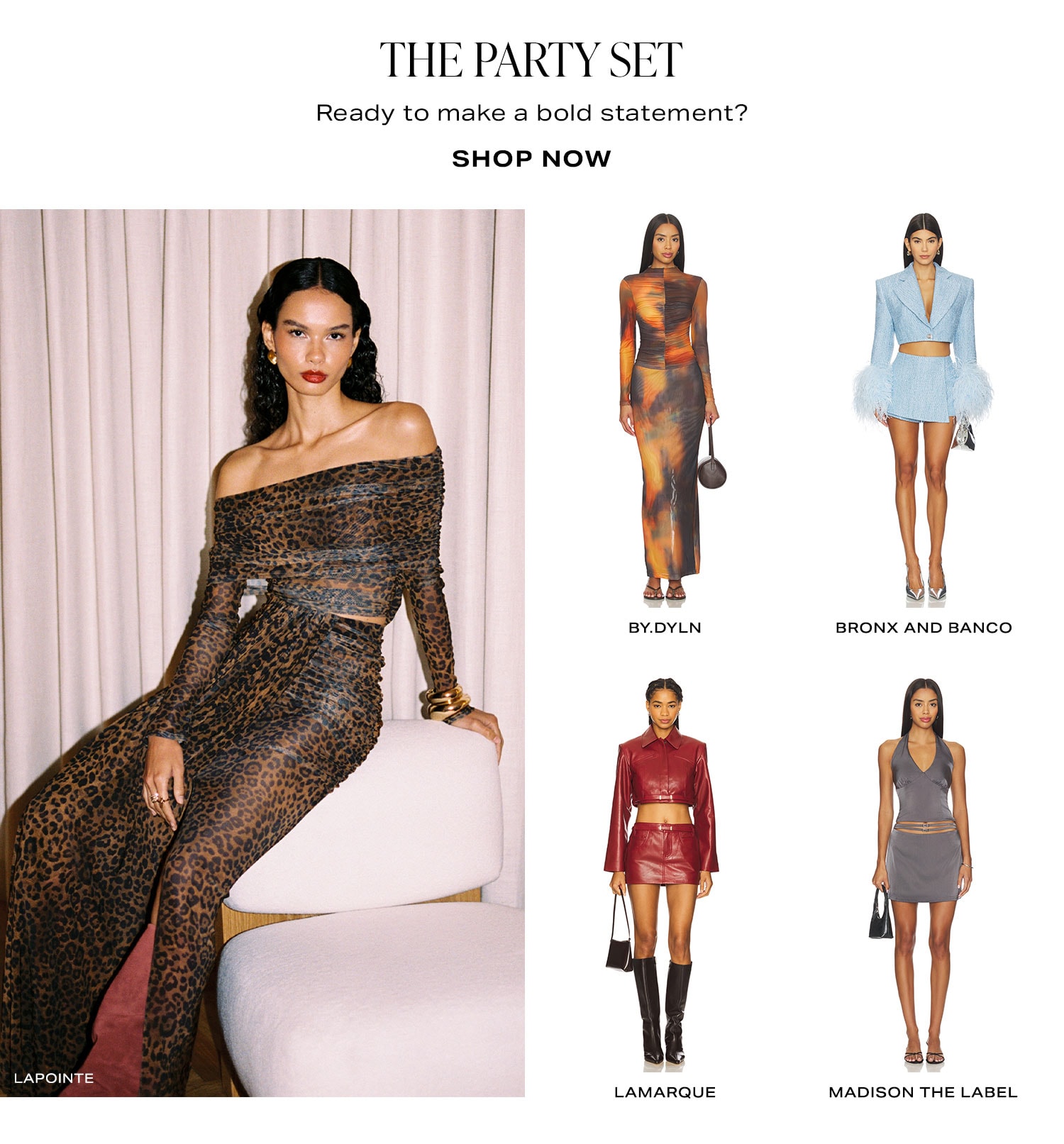 The Party Set. Shop Now