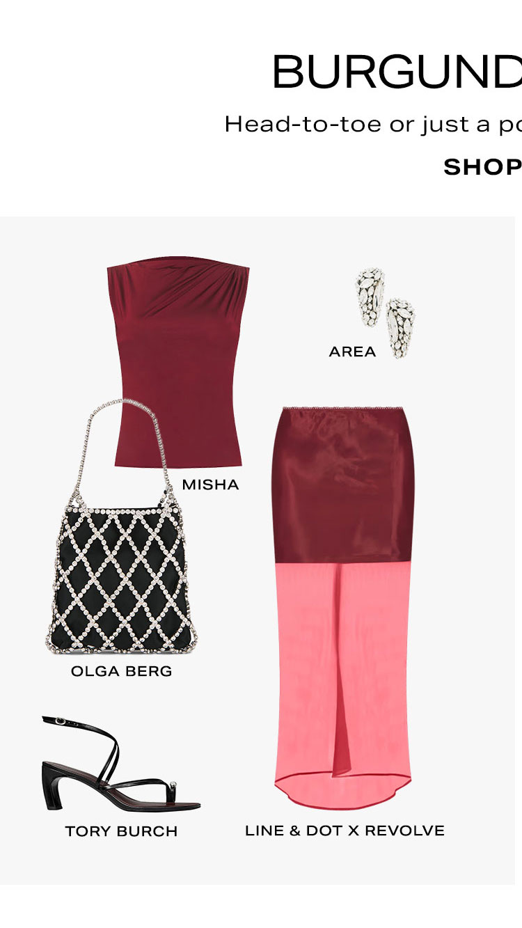 Burgundy, 2 Ways: Look 1. Shop Now
