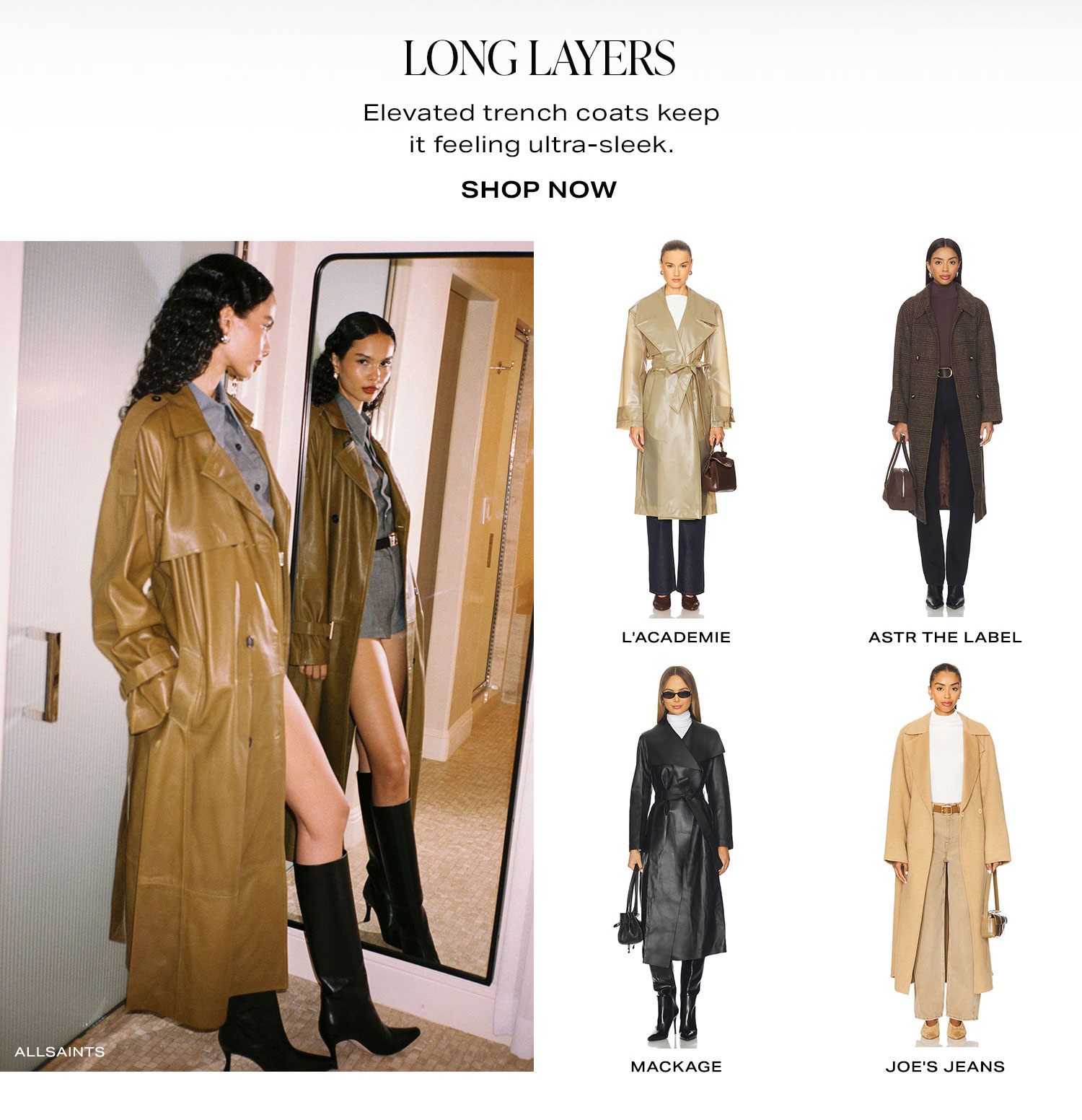 Long Layers. Shop Now