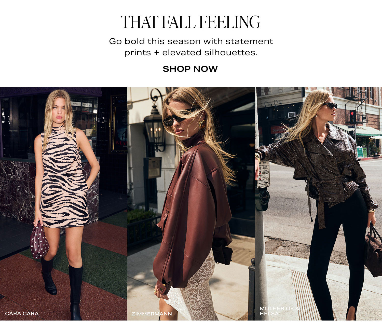 That Fall Feeling. Shop Now