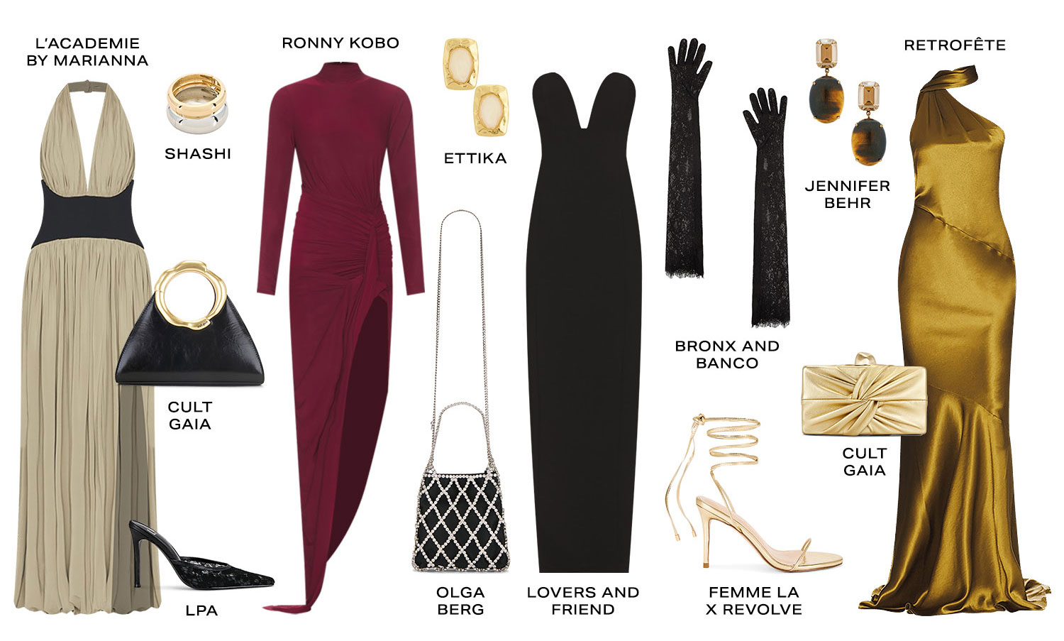 Sophisticated Nights. Product Assortment.