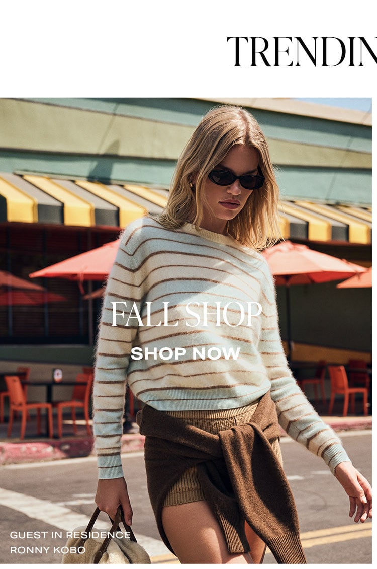 Trending Shops: Fall Shop. Shop Now.
