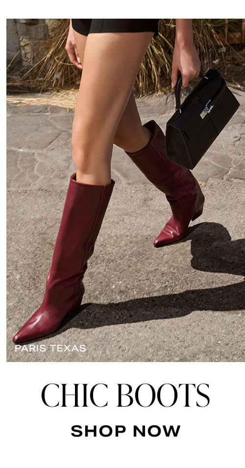 Chic Boots. Shop Now.