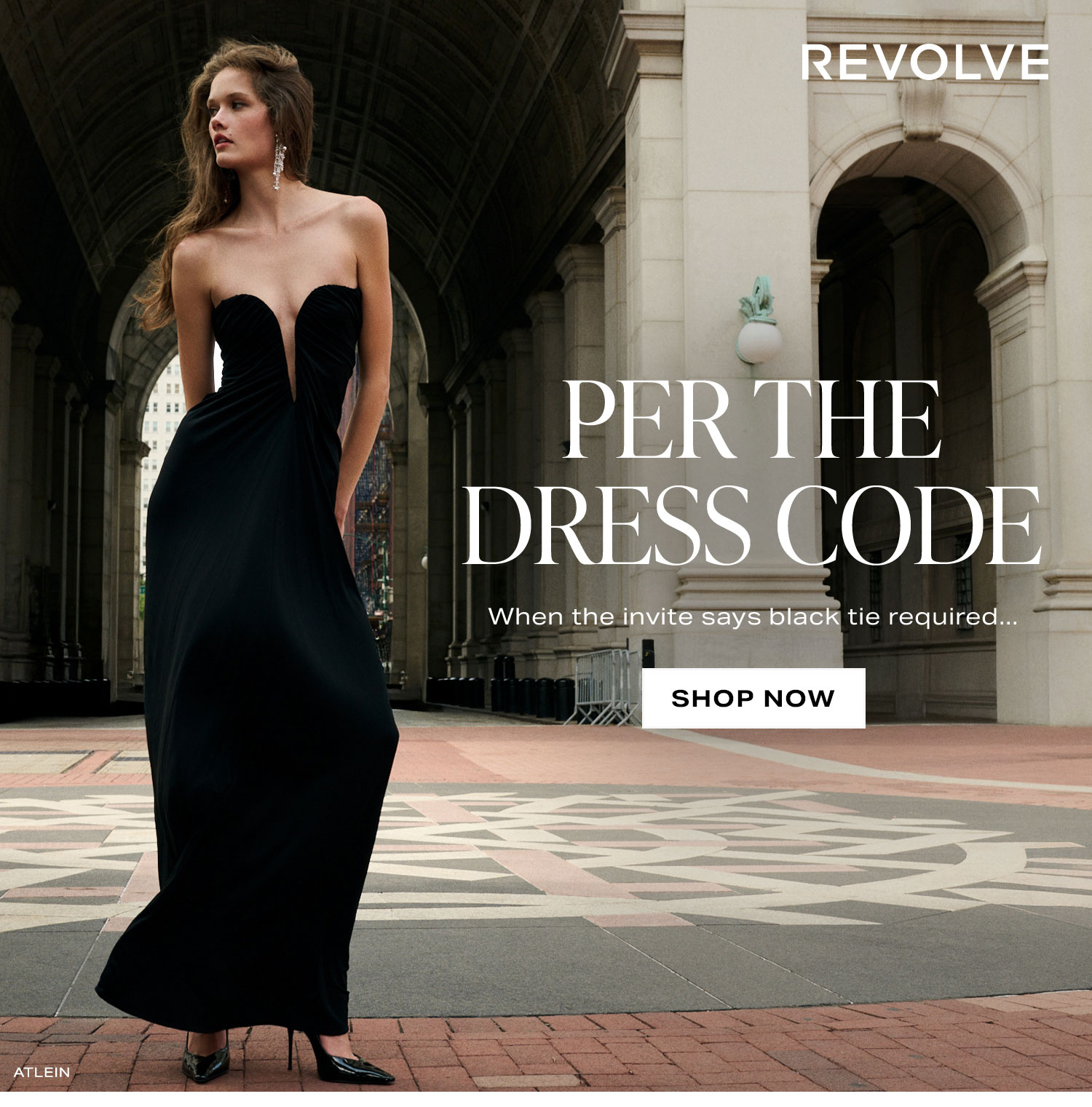 Per The Dress Code. When the invite says black tie required... Shop Now.