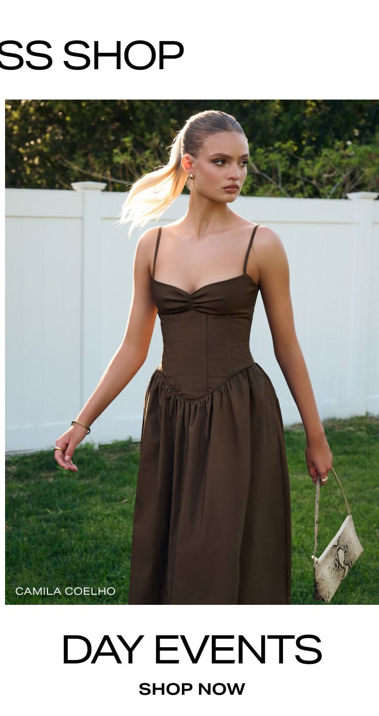 The Dress Shop: Day Events