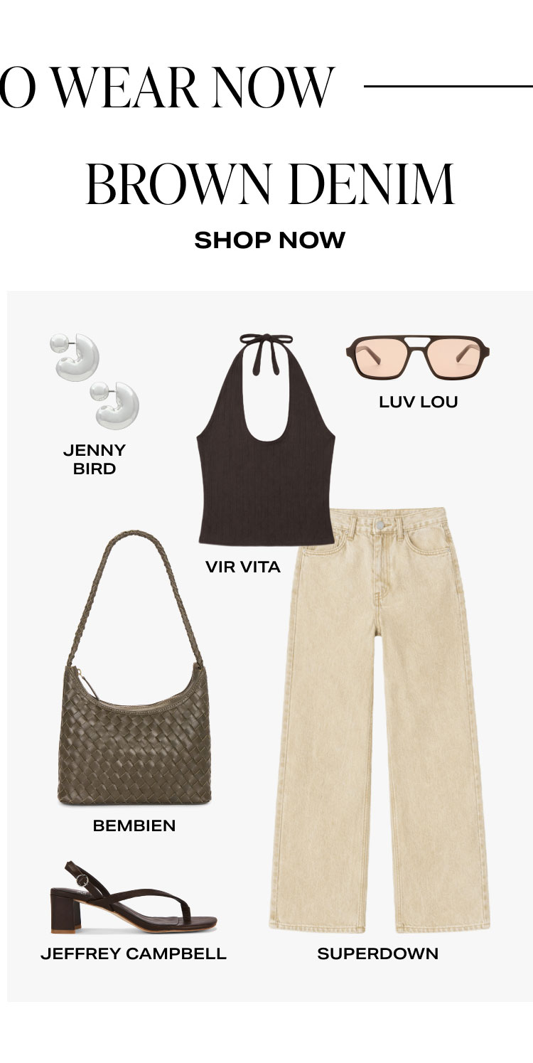 Brown Denim