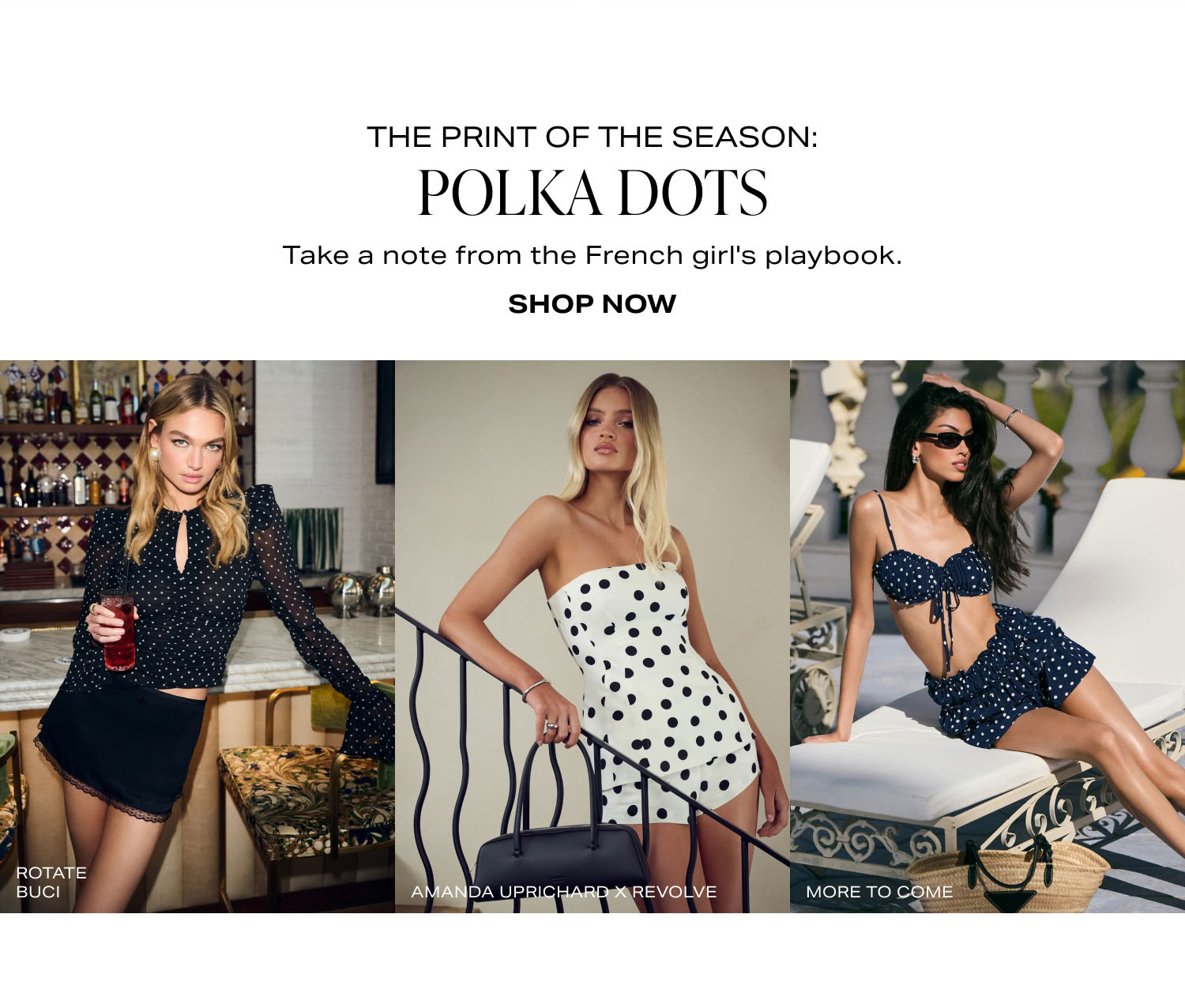 Print of the Season: Polka Dots