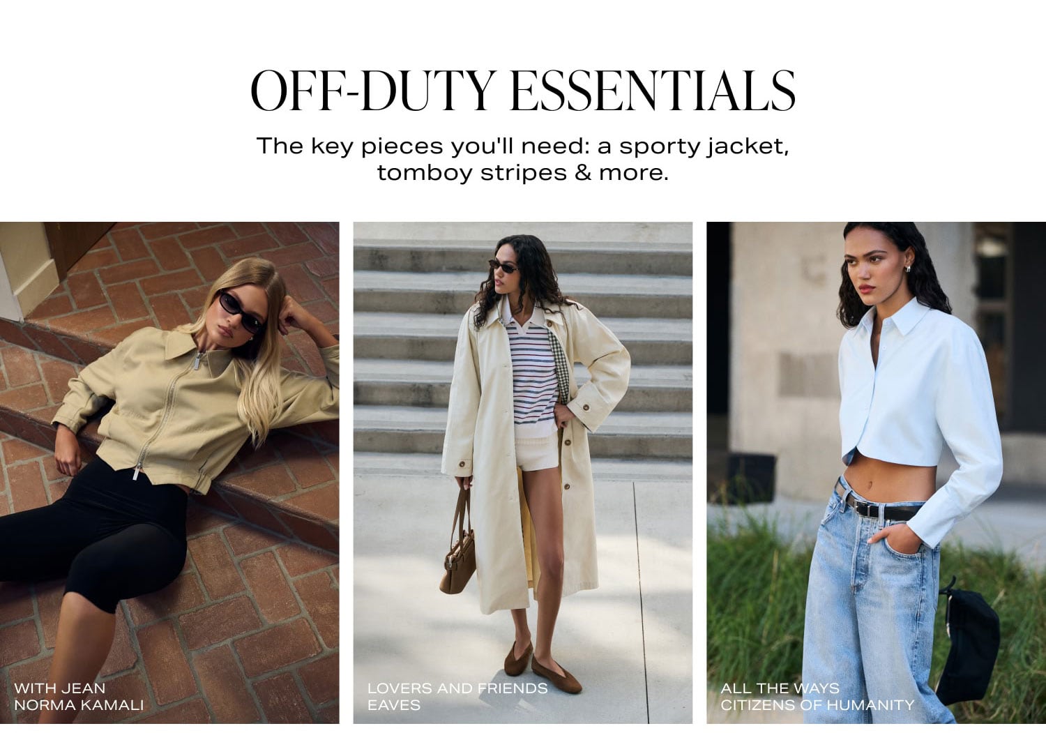 OFF-DUTY ESSENTIALS