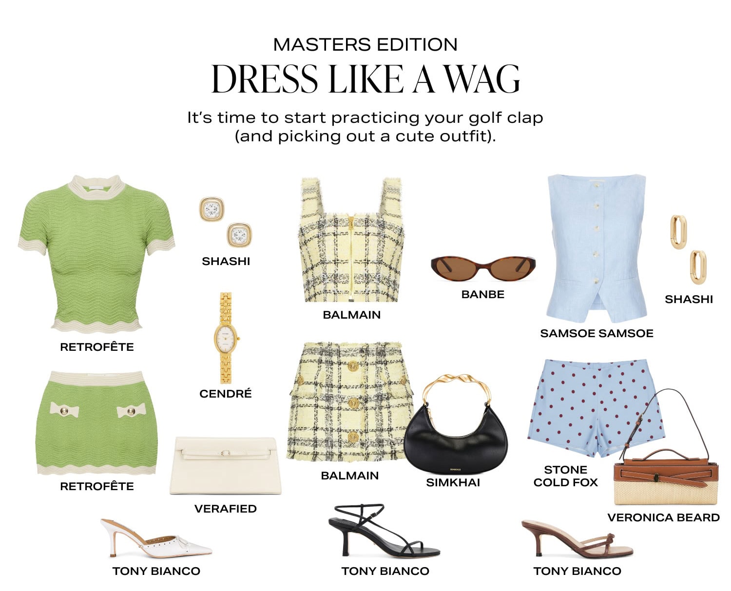 Dress like a Wag. Shop Now.