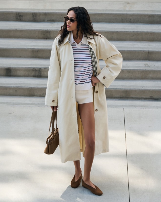 DAYTIME OFF-DUTY. Tomboy styling with a touch of polish&mdash;because casual can still be effortlessly cool.