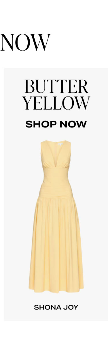 BUTTER YELLOW. SHOP NOW
